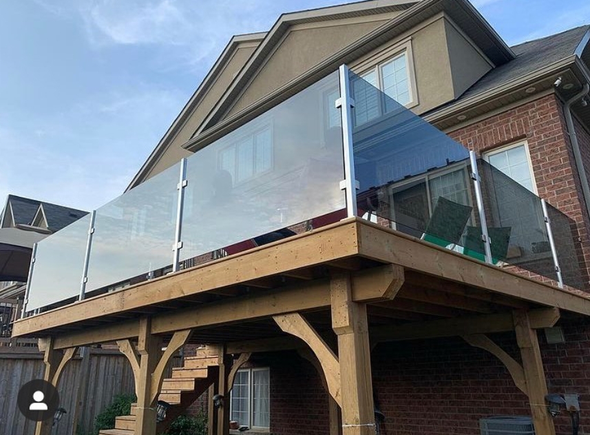 Tempered laminated glass for Balustrade Railing