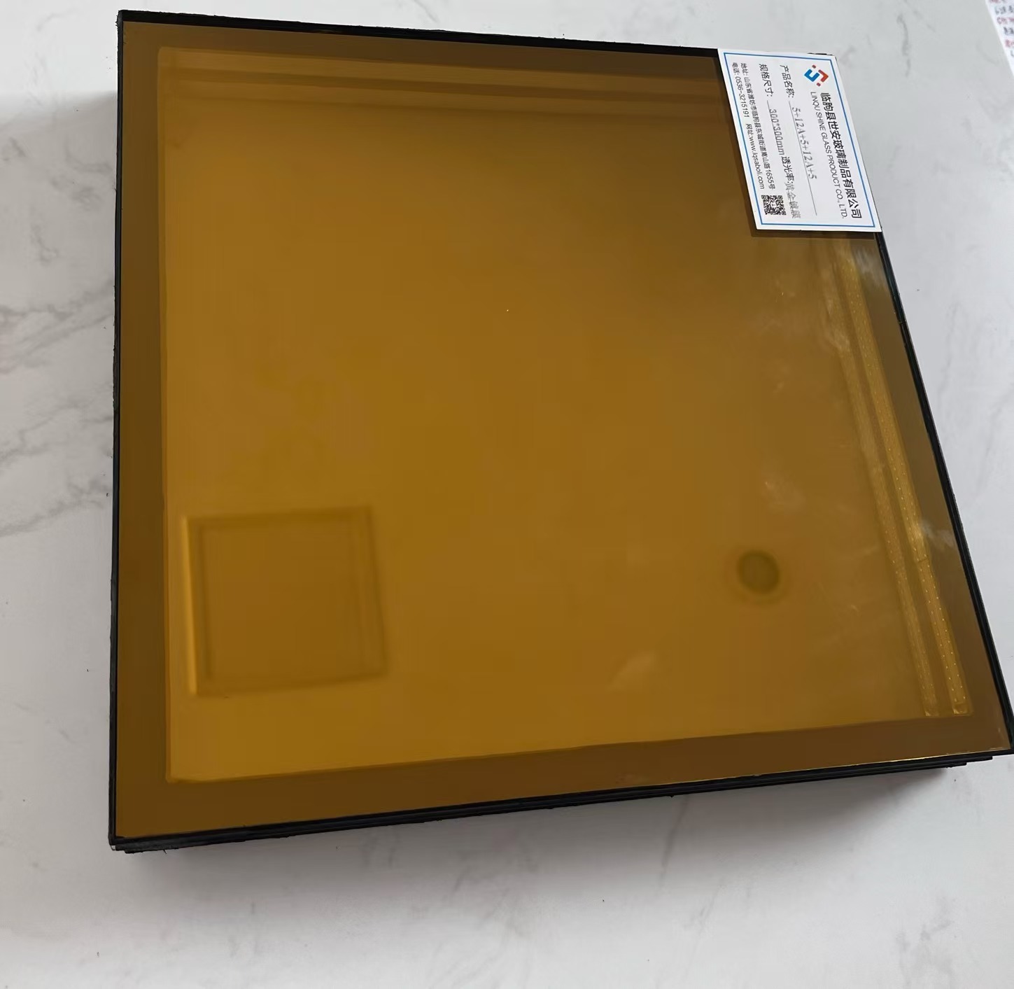 Golden Bronze Reflective Insulated Glass for Curtain Wall