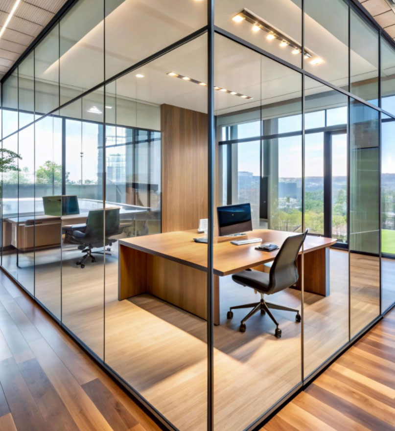 Glass Partition